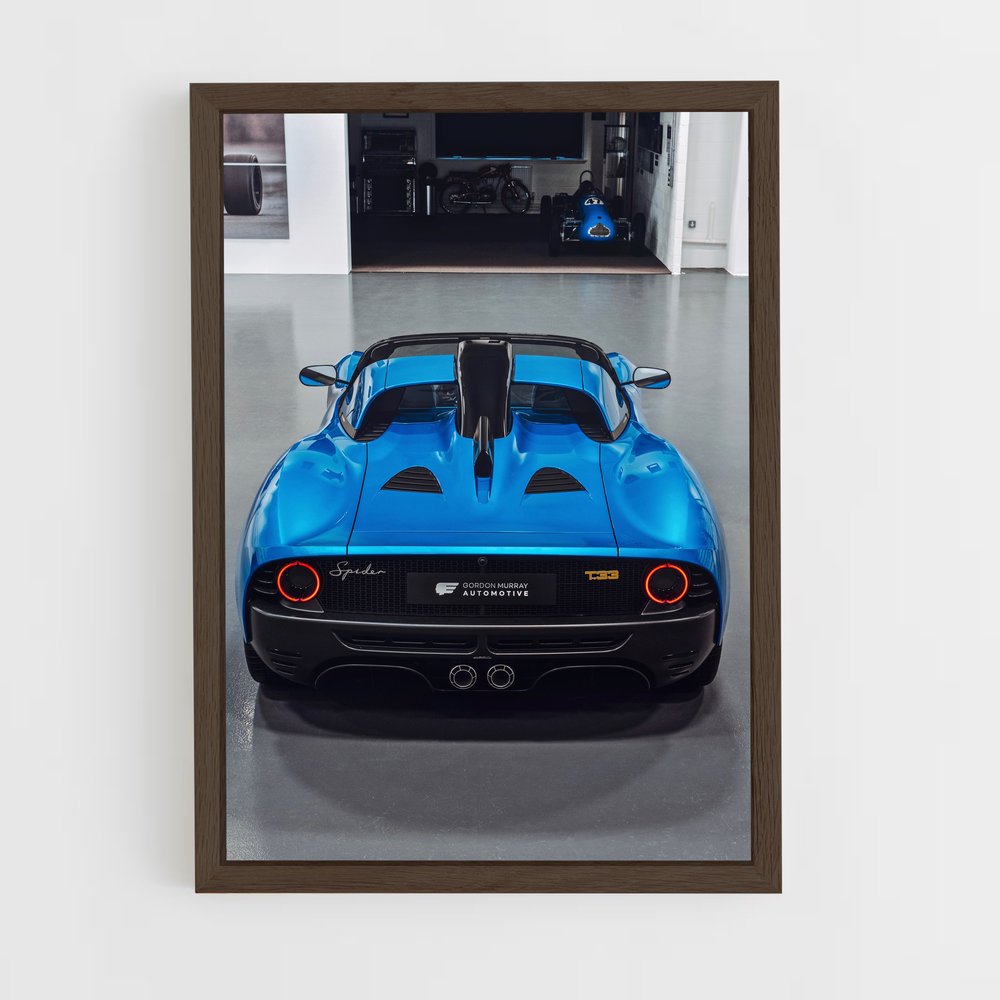 Poster Supercar Kobo – affiche Gordon Murray (vue 5)